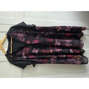 Michel Studio Collection Women's Floral Print Dress Size 22